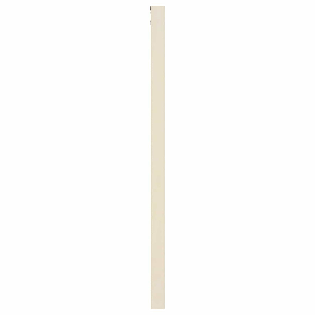 Wanddisplay-Case mit Regal Beige 30 x 4,5 x 96 cm Holzwerkstoff