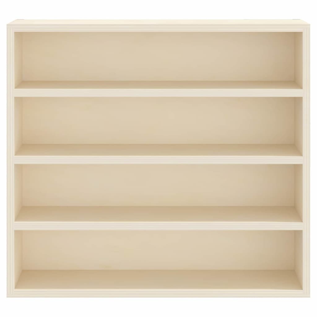Wanddisplay-Case mit Regal Beige 40 x 8,5 x 37 cm Holzwerkstoff