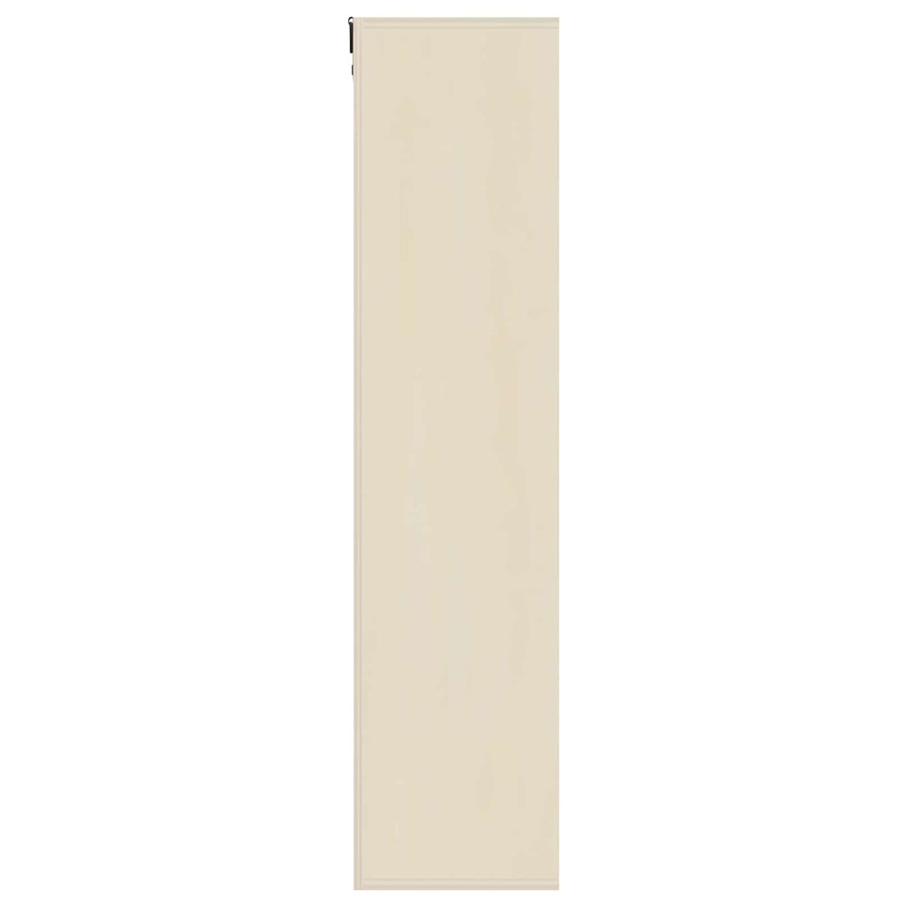 Wanddisplay-Case mit Regal Beige 80 x 8,5 x 36 cm Holzwerkstoff