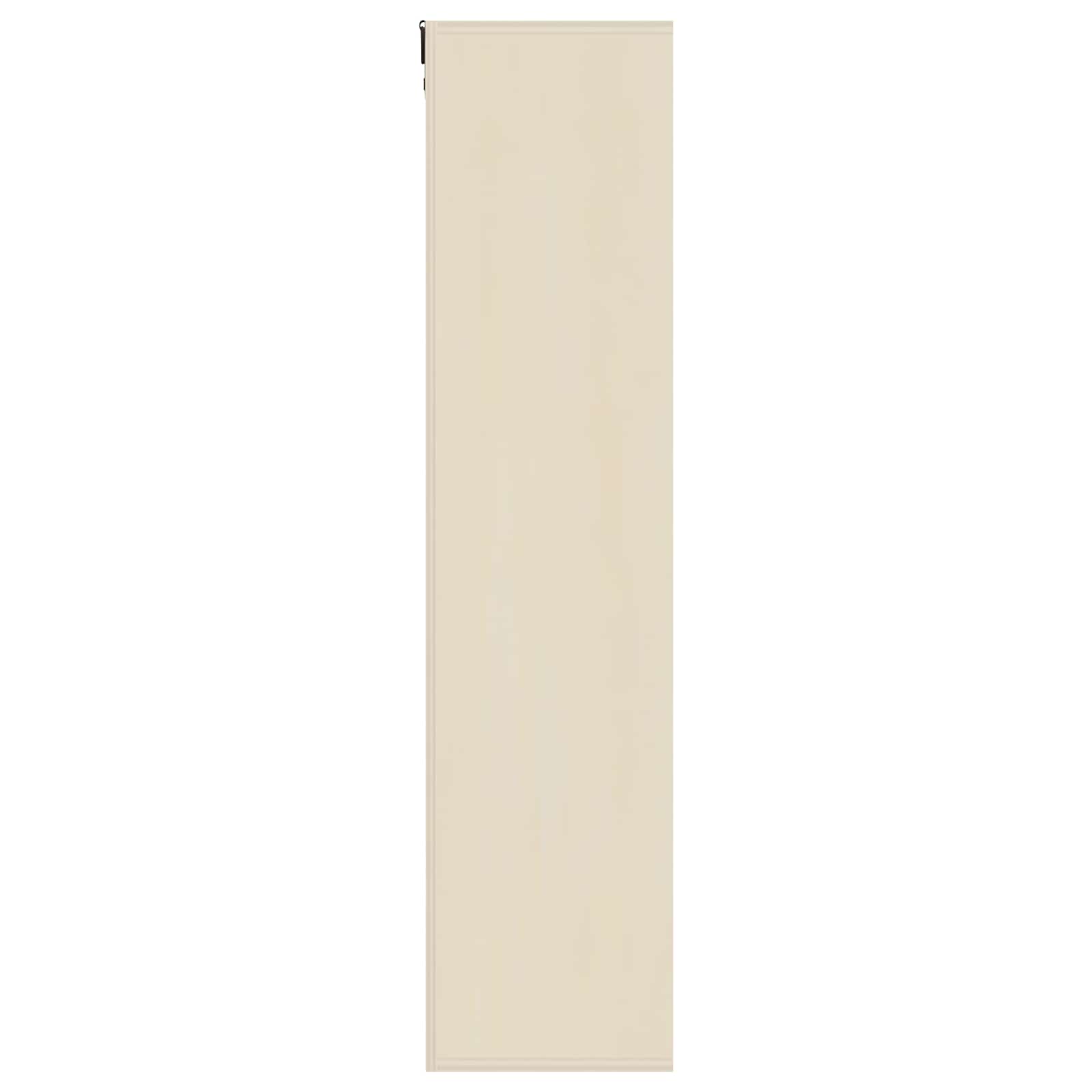 Wanddisplay-Case mit Regal Beige 80 x 8,5 x 36 cm Holzwerkstoff