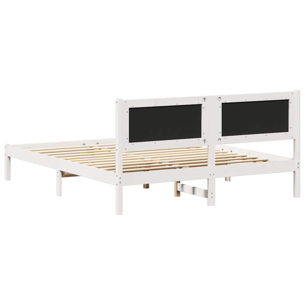 Bettgestell mit gepolstertem Kopfteil Hellgrau 160 x 200 cm