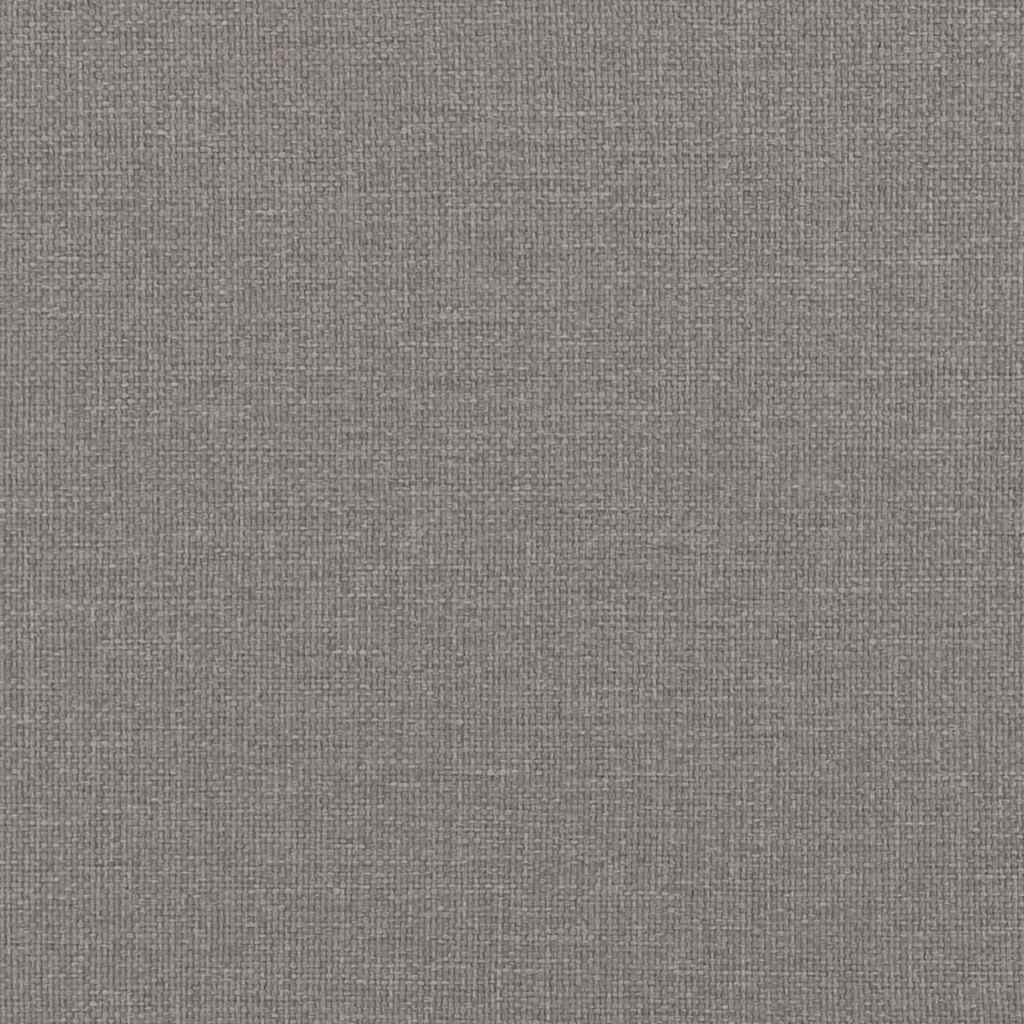Bettgestell mit gepolstertem Kopfteil Braun 135 x 190 cm