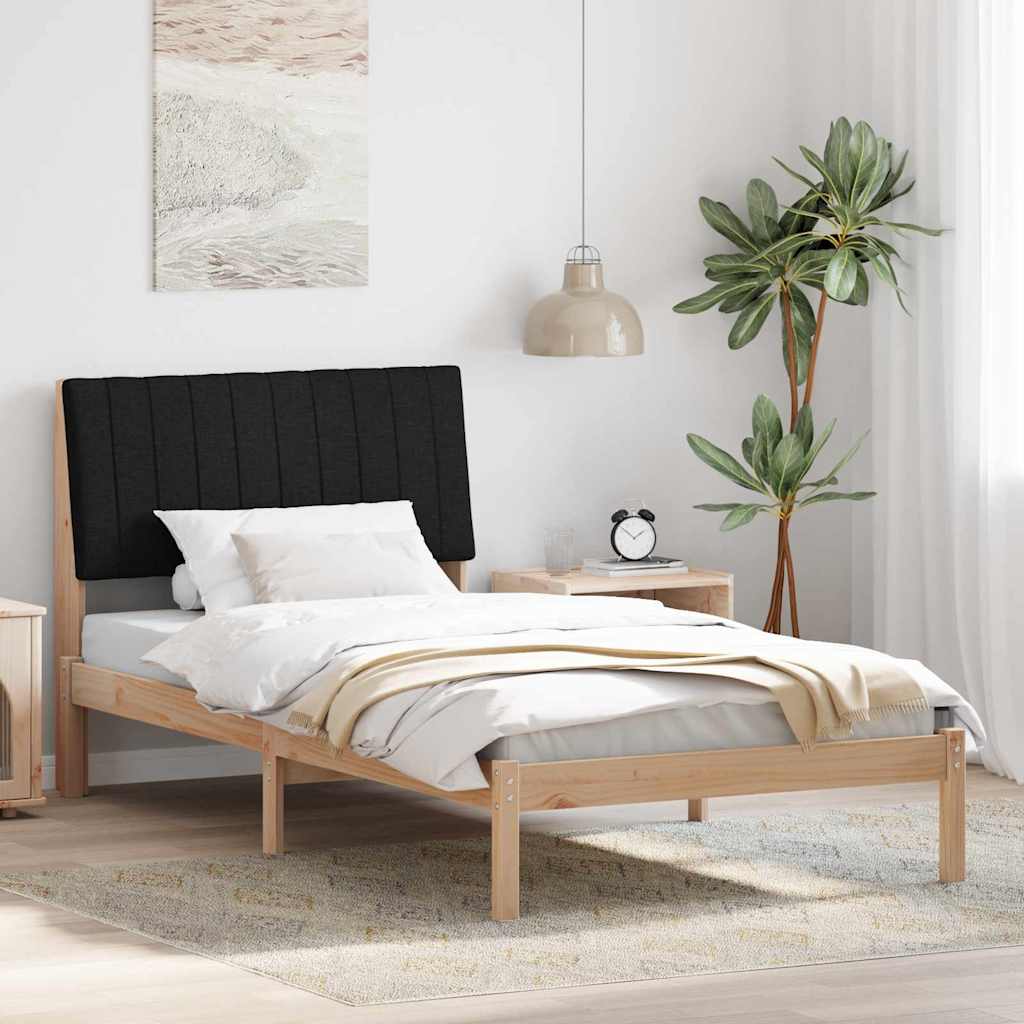 Bettrahmen mit Kopfteil Braun 100 x 200 cm Massives Kiefernholz