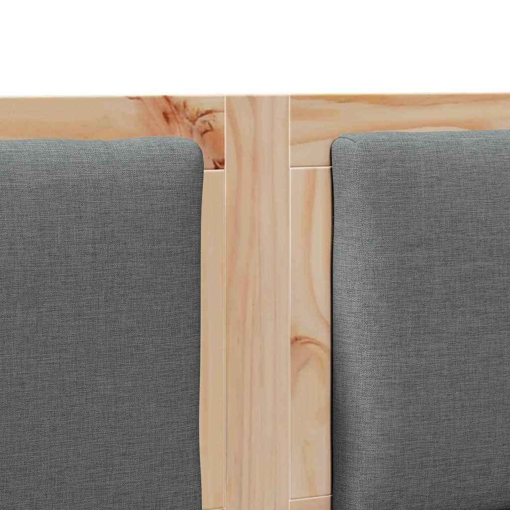 Kopfteil Sonstiges Braun 200 cm Massivholz Kiefer
