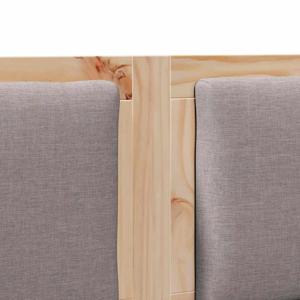 Kopfteil Sonstiges Braun 200 cm Massivholz Kiefer