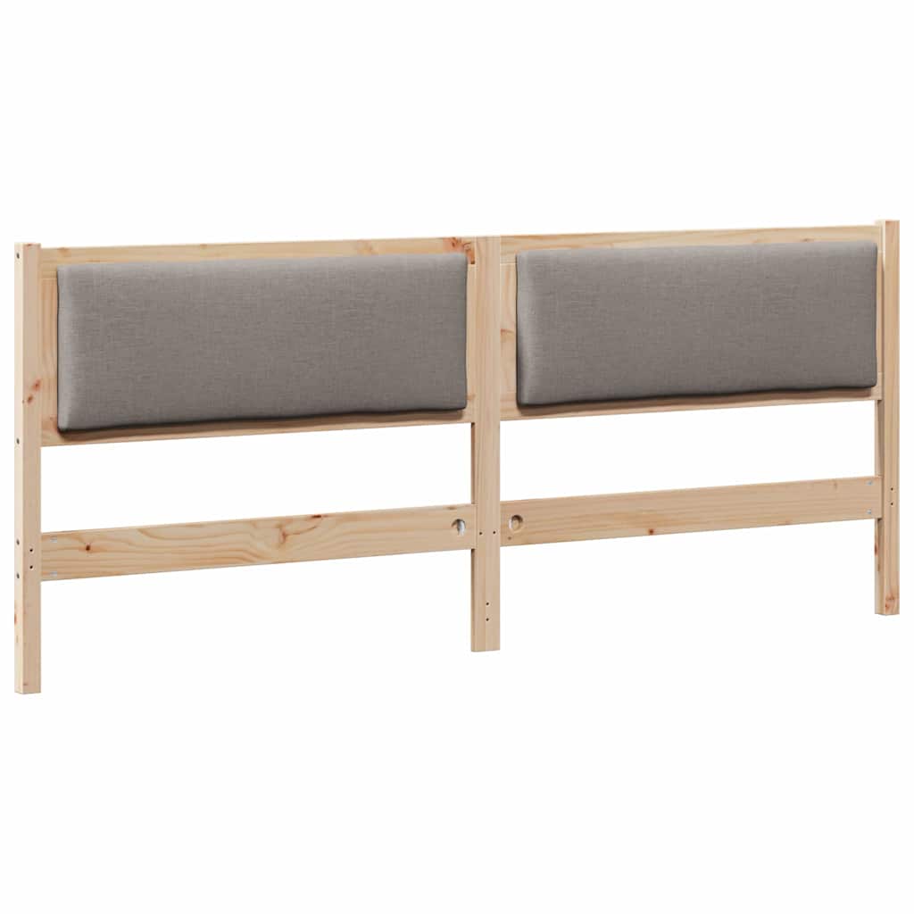 Kopfteil Sonstiges Braun 200 cm Massivholz Kiefer