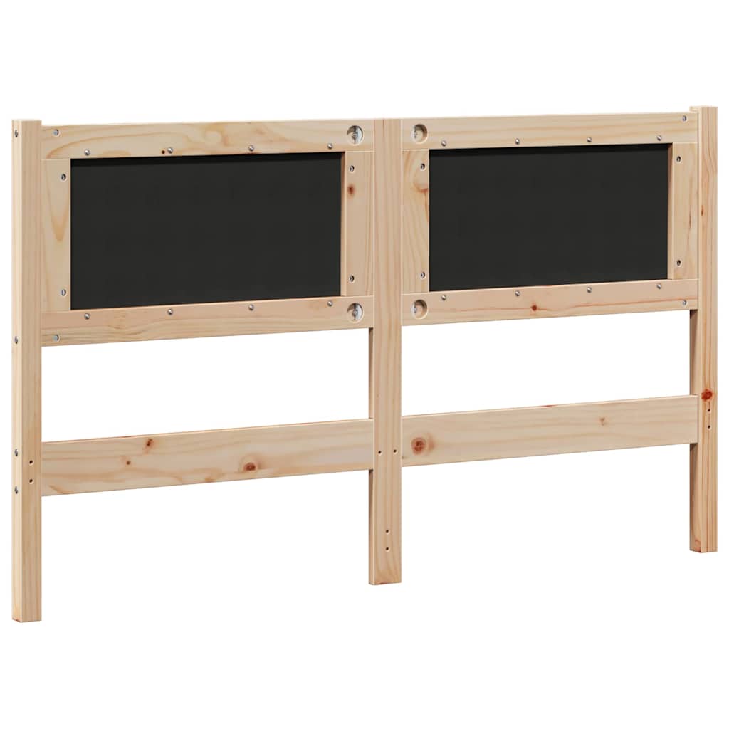 Kopfteil Braun Massivholz Kiefer