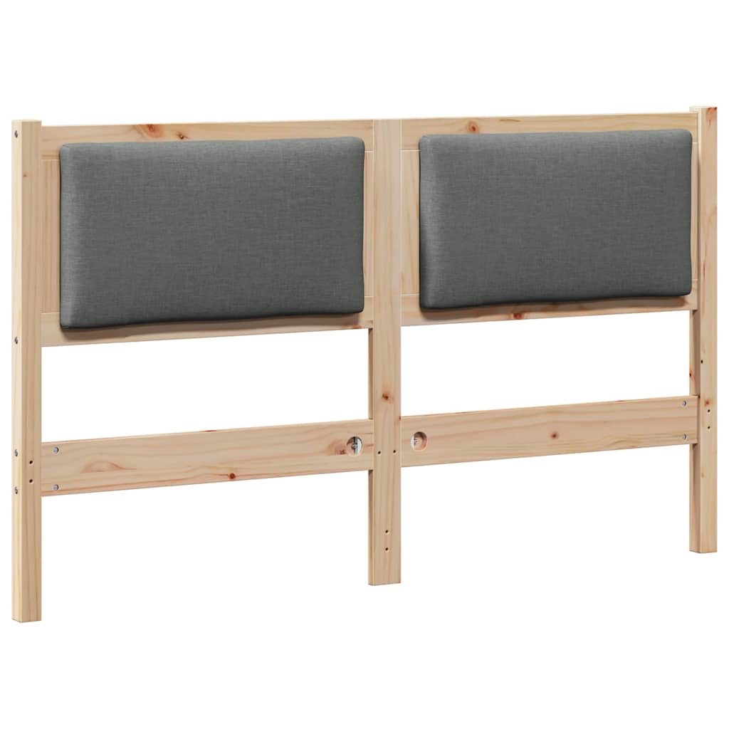Kopfteil Sonstiges Braun 160 cm Massivholz Kiefer