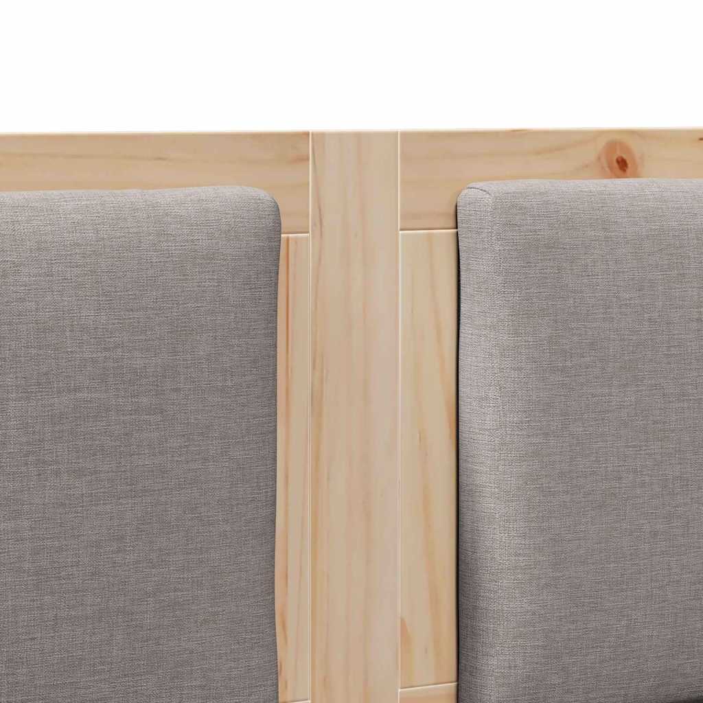 Kopfteil Sonstiges Braun 160 cm Massivholz Kiefer