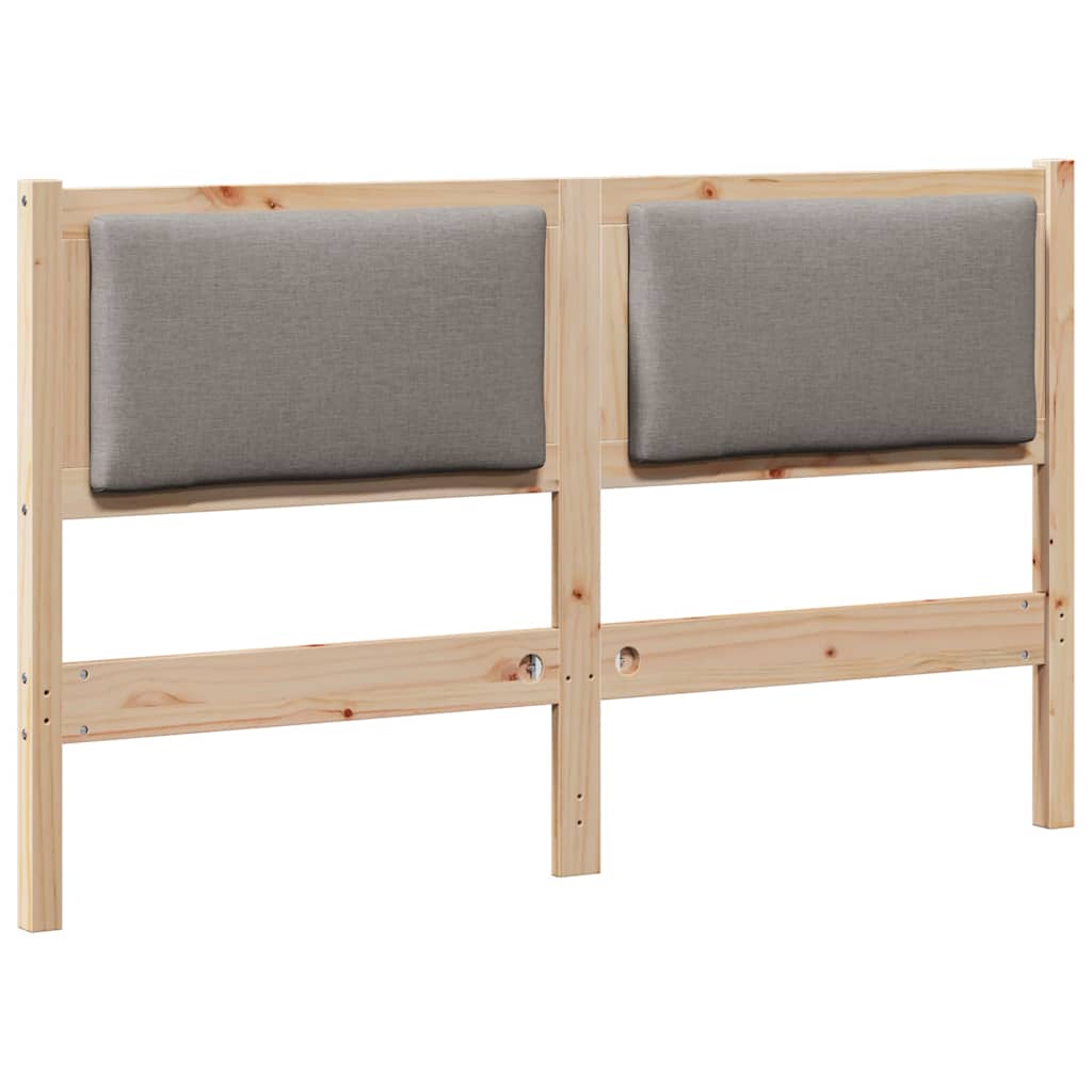 Kopfteil Sonstiges Braun 160 cm Massivholz Kiefer