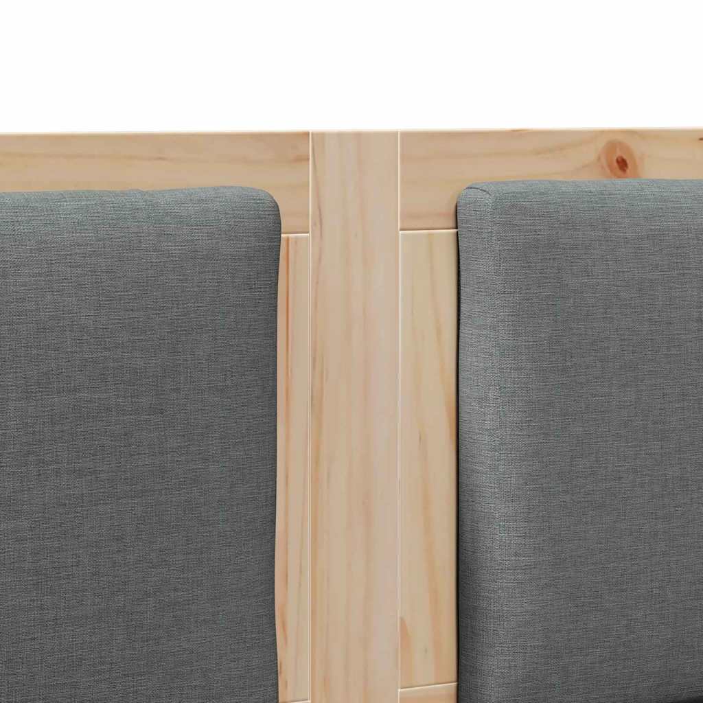Kopfteil Sonstiges Braun 150 cm Massivholz Kiefer