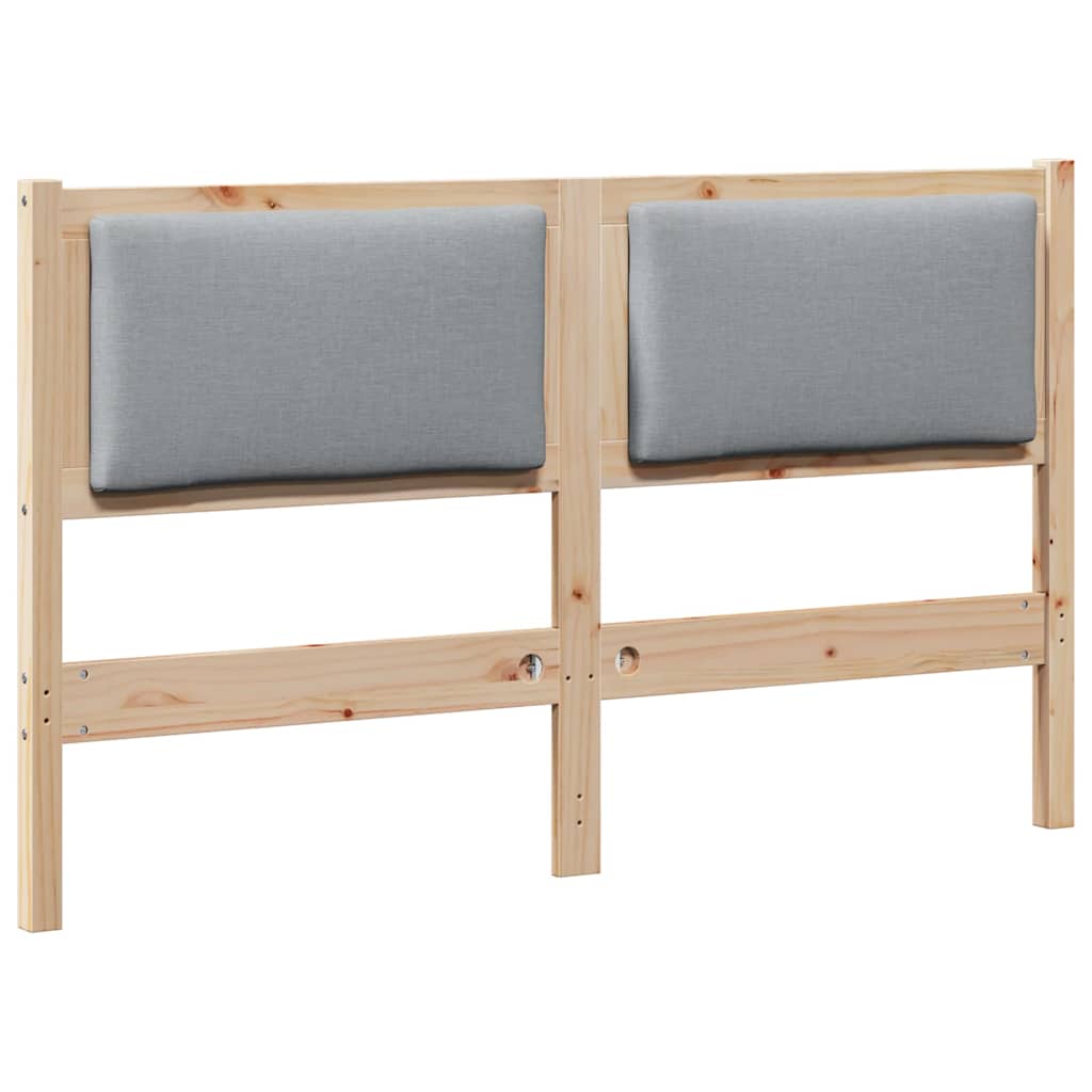 Kopfteil Braun Massivholz Kiefer