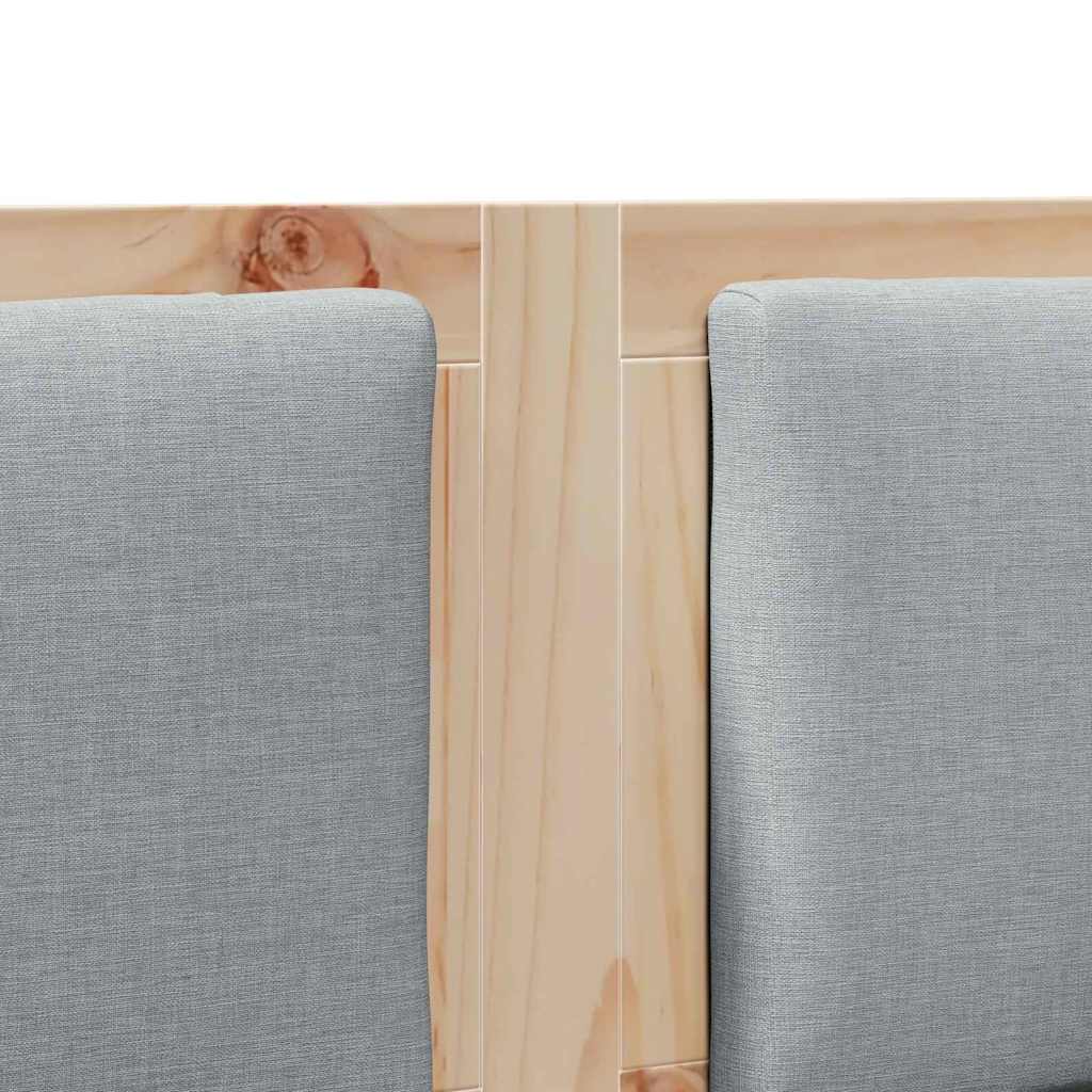 Kopfteil Braun Massivholz Kiefer