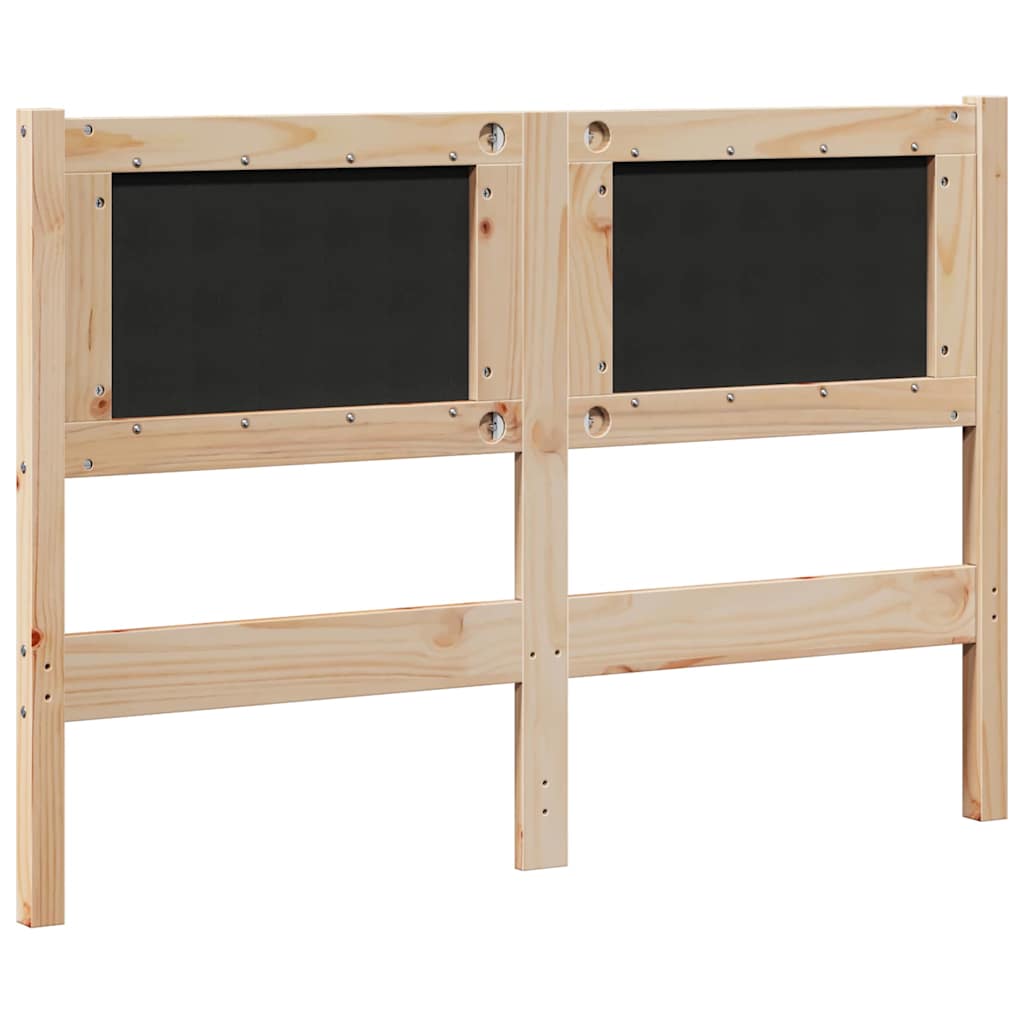 Kopfteil Braun Massivholz Kiefer