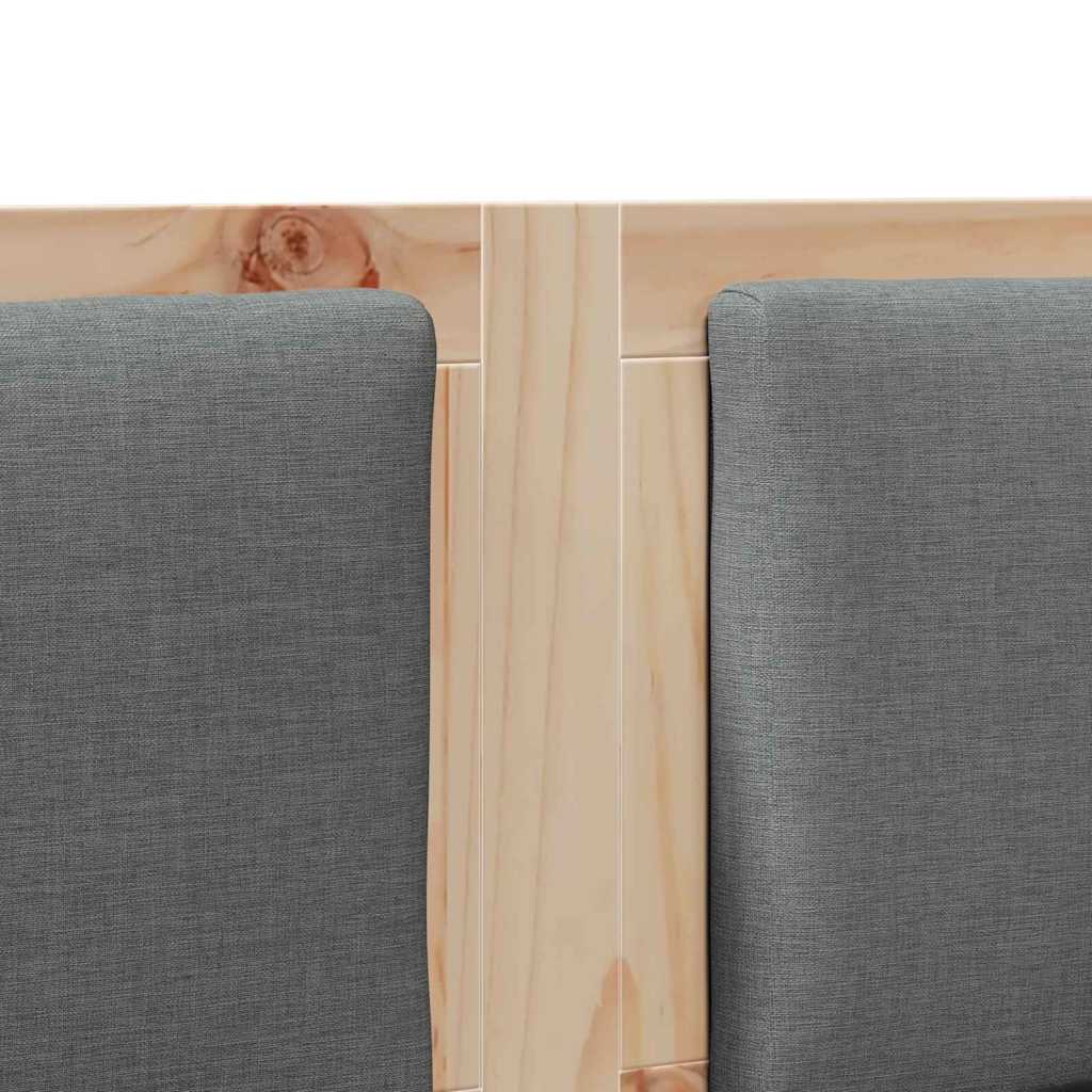 Kopfteil Sonstiges Braun 135 cm Massivholz Kiefer