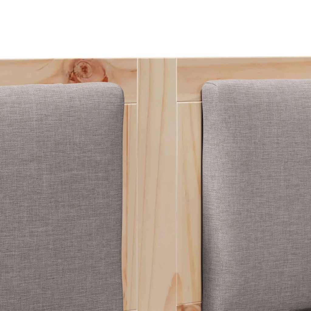 Kopfteil Sonstiges Braun 135 cm Massivholz Kiefer