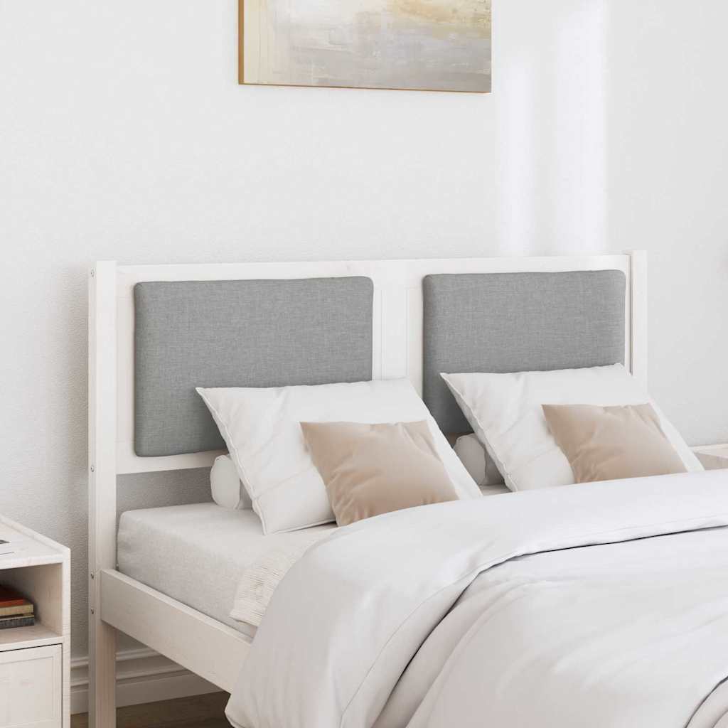 Kopfteil Sonstiges Weiß 135 cm Massivholz Kiefer