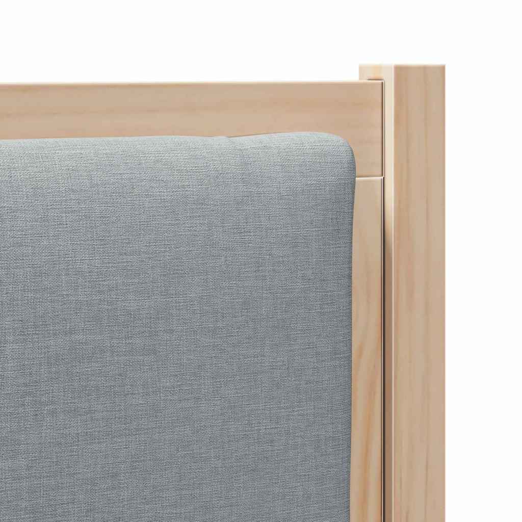 Kopfteil Braun Massivholz Kiefer