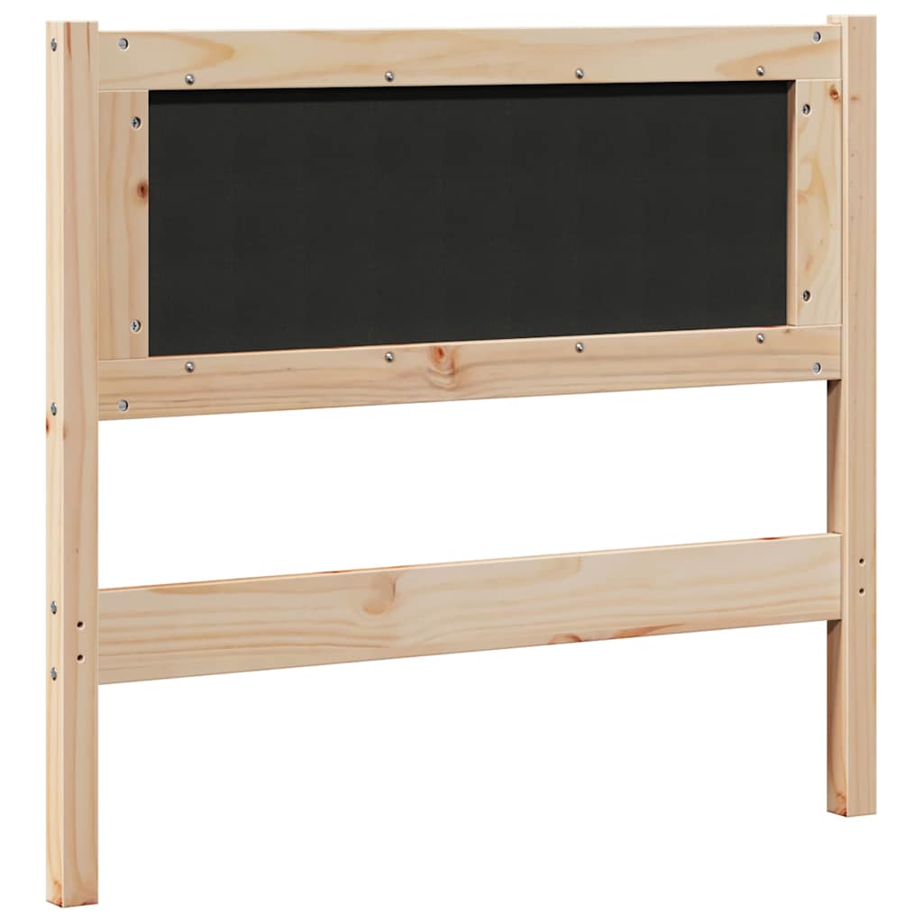 Kopfteil Braun Massivholz Kiefer