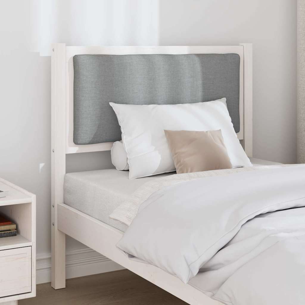 Kopfteil Sonstiges Weiß 80 cm Massivholz Kiefer
