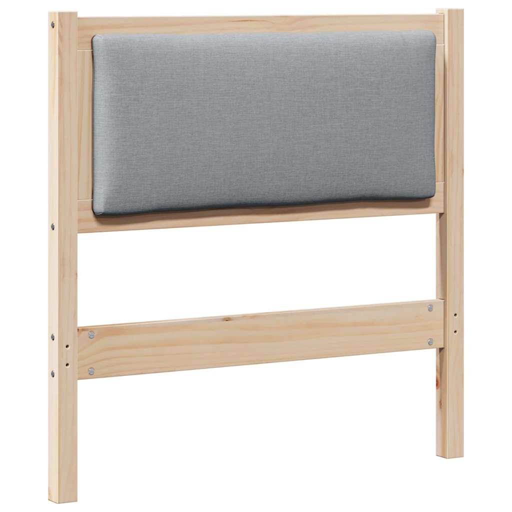 Kopfteil Braun Massivholz Kiefer