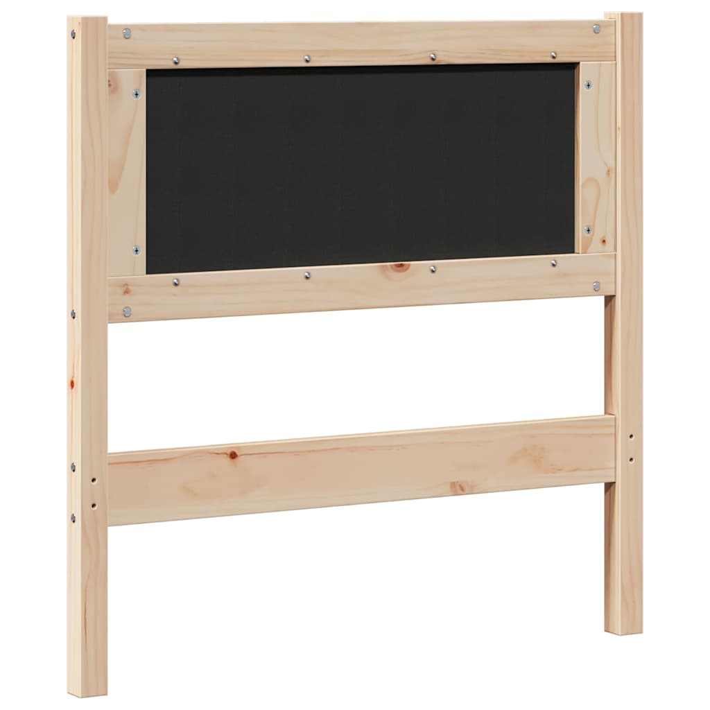 Kopfteil Sonstiges Braun 75 cm Massivholz Kiefer