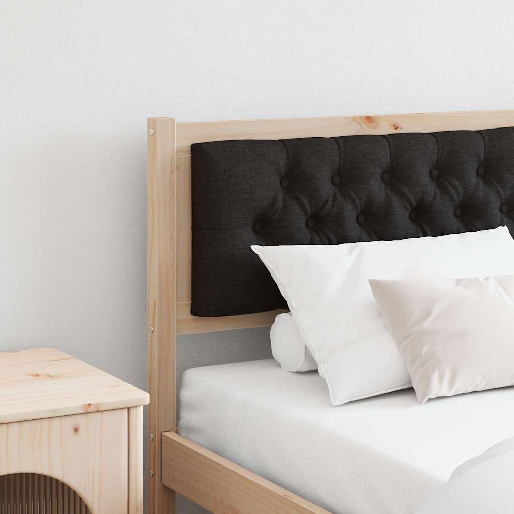 Kopfteil Sonstiges Braun und Schwarz 160 cm Massivholz Kiefer