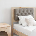 Kopfteil Sonstiges Braun und Taupe 150 cm Massivholz Kiefer