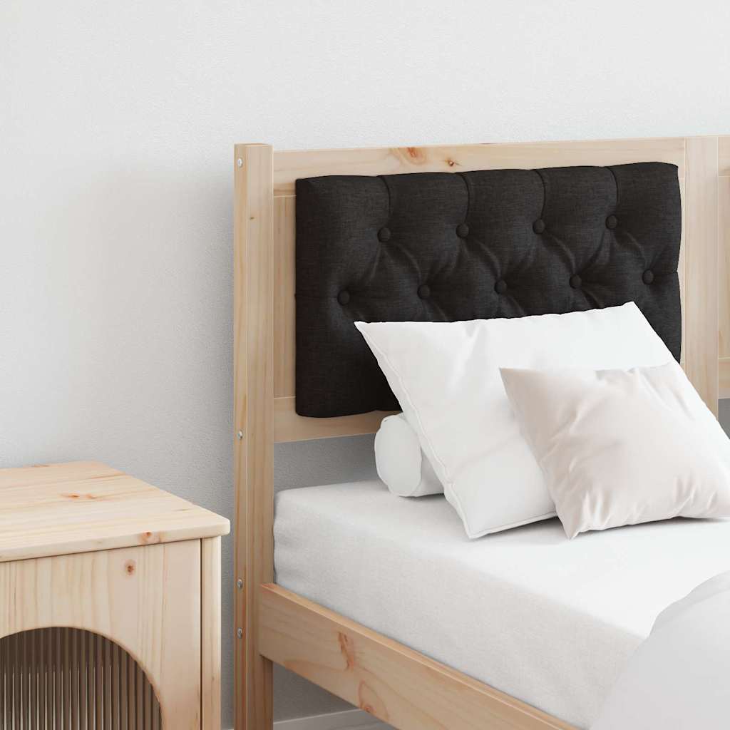 Kopfteil Sonstiges Braun und Schwarz 140 cm Massivholz Kiefer