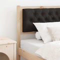 Kopfteil Sonstiges Braun und Schwarz 90 cm Massivholz Kiefer