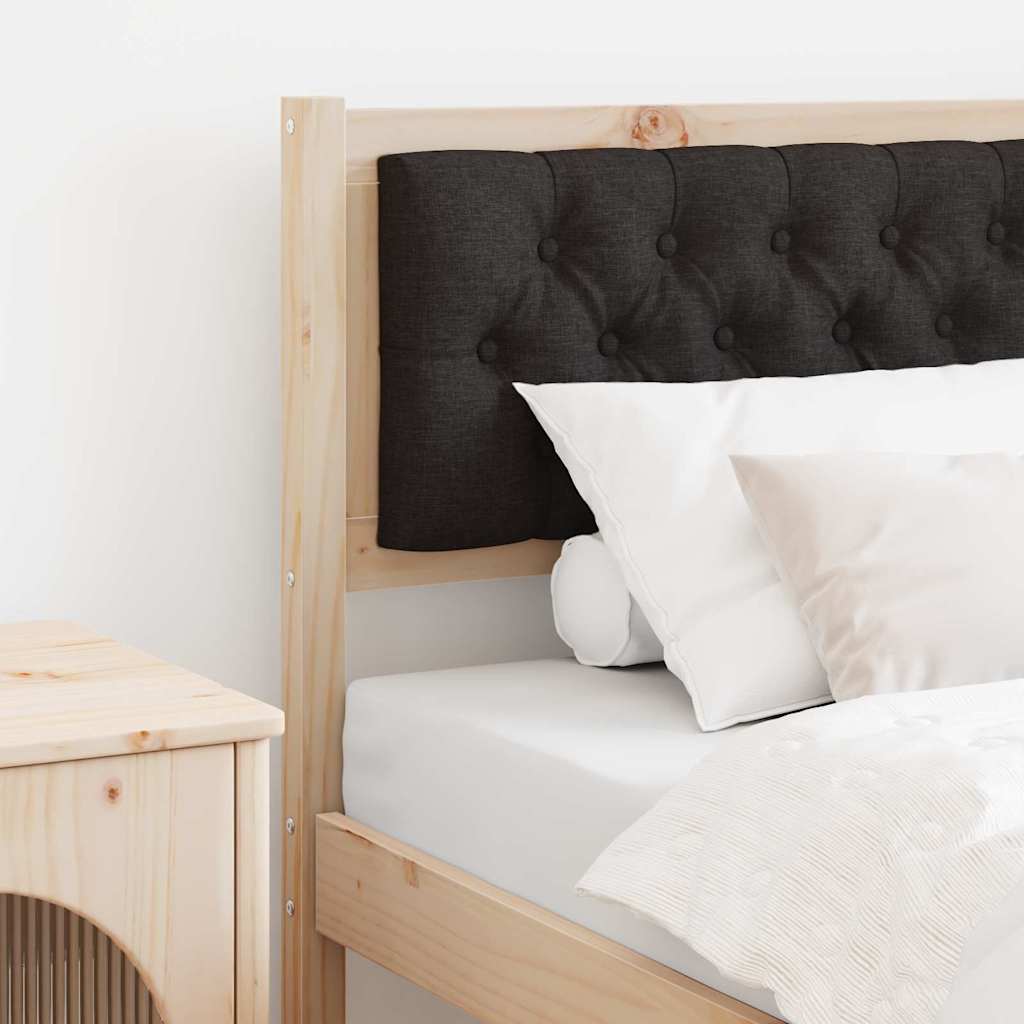 Kopfteil Sonstiges Braun und Schwarz 80 cm Massivholz Kiefer