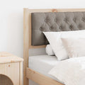 Kopfteil Sonstiges Braun und Taupe 75 cm Massivholz Kiefer