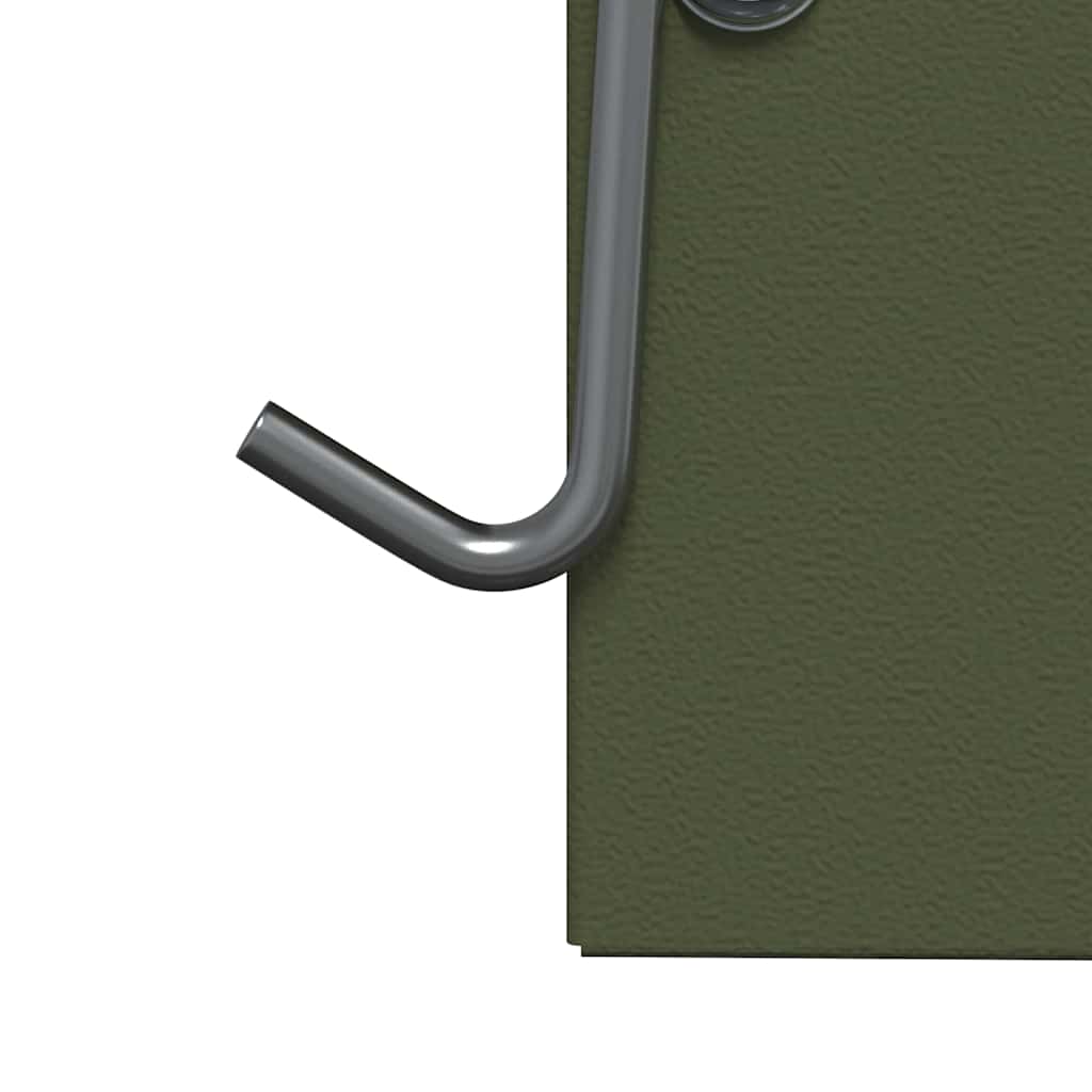 Kaninchenfütterer Olive Grün 12,5 x 12,5 x 25 cm