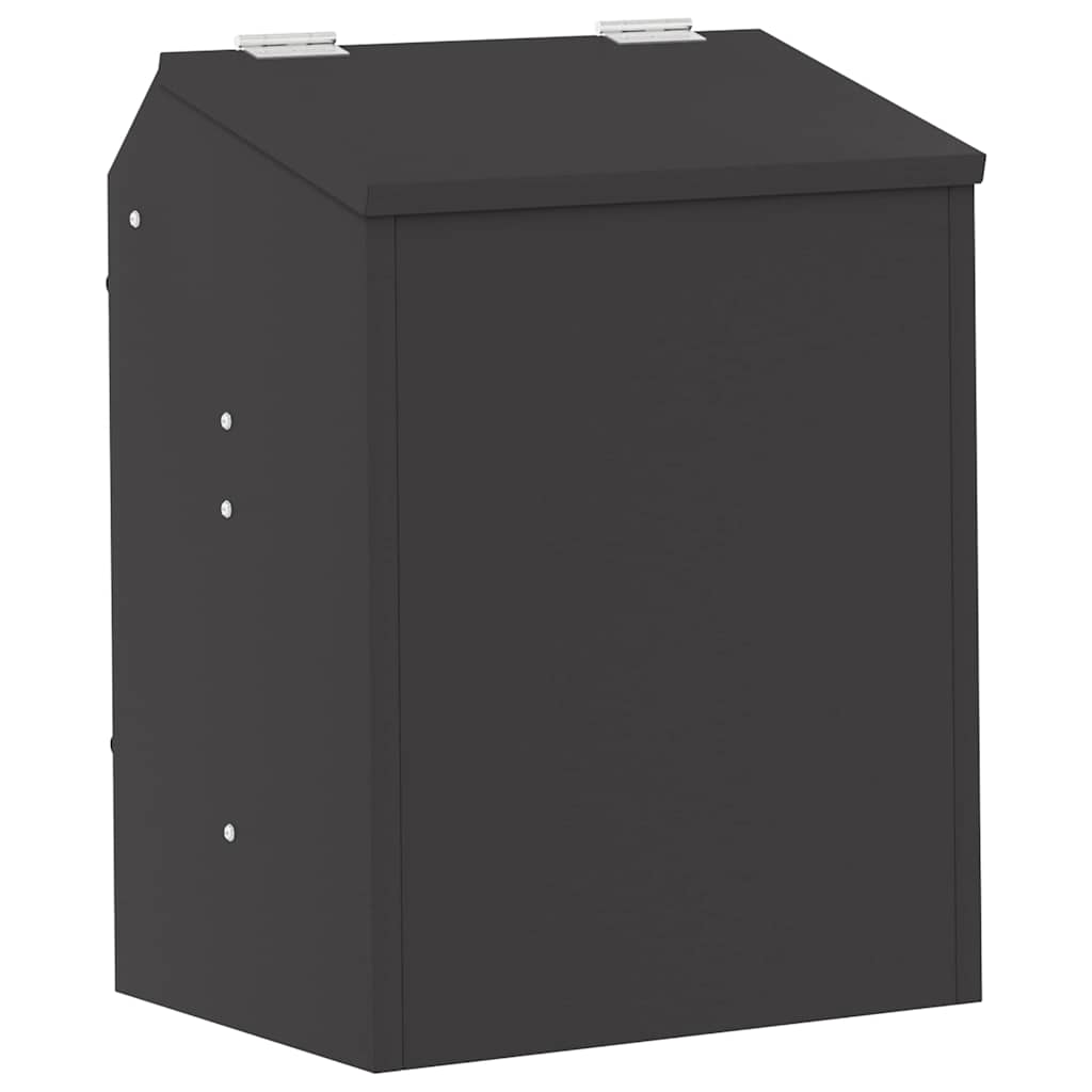 Kaninchenfütterer Schwarz 33,5 x 25,5 x 45,5 cm
