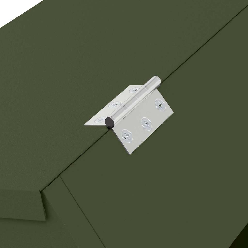 Kaninchenfütterer Olive Grün 33,5 x 25,5 x 45,5 cm