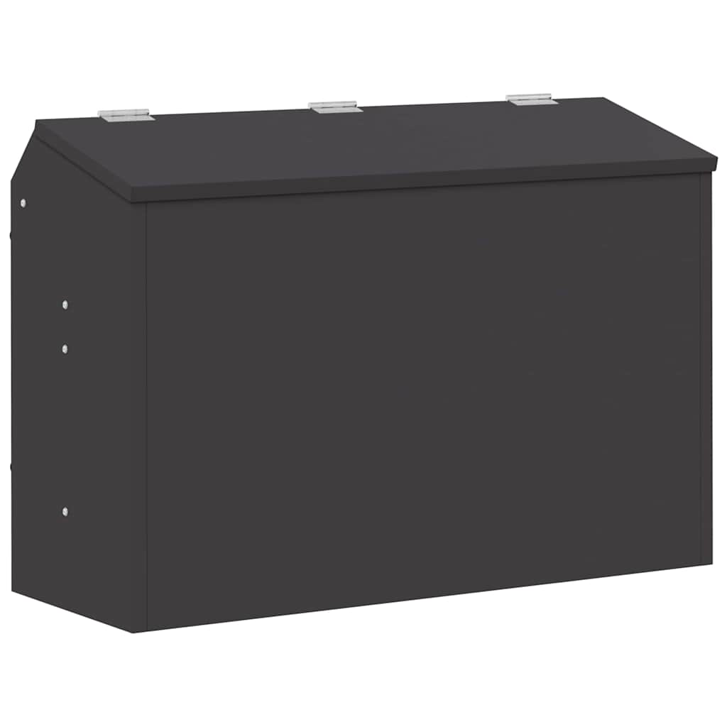 Kaninchenfütterer Schwarz 64,5 x 25,5 x 45,5 cm