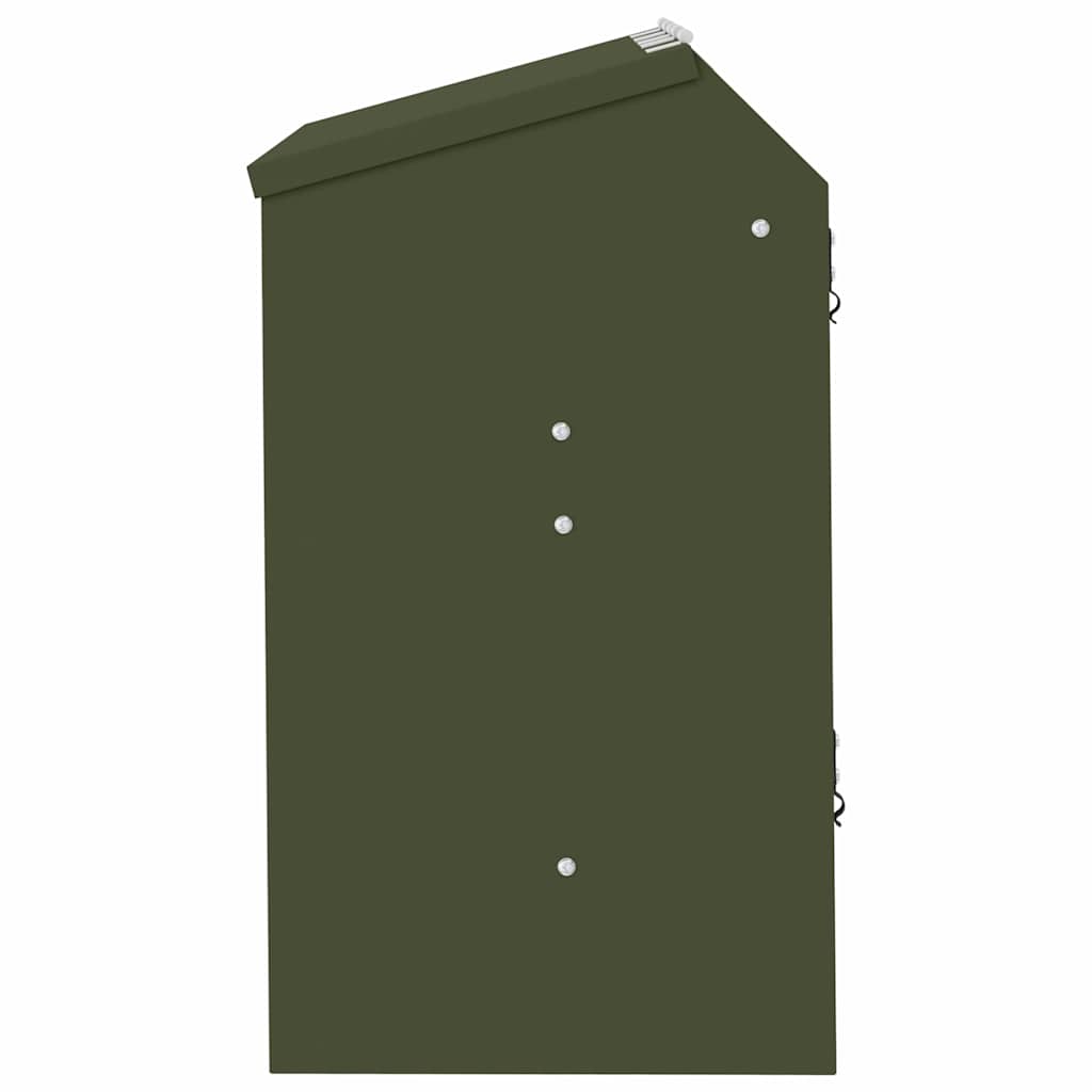 Kaninchenfütterer Olive Grün 64,5 x 25,5 x 45,5 cm