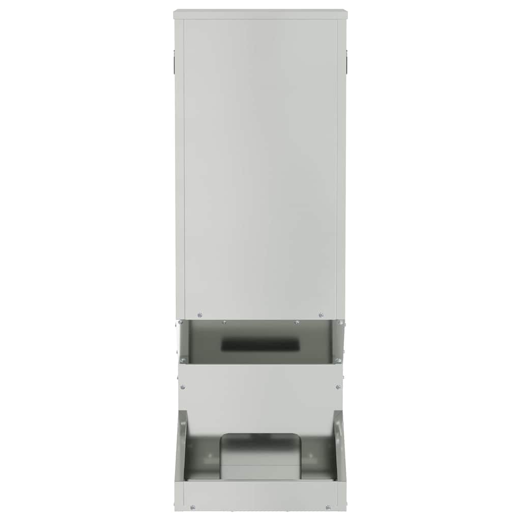 Rehfütterer Silber 28 x 30 x 80 cm Verzinkter Stahl