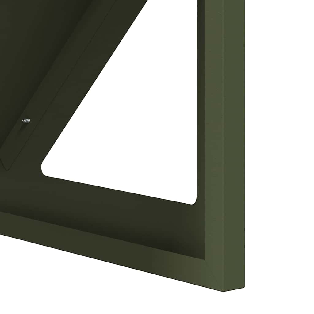 Futtertröge für Nutztiere Olive Grün 108 x 50 x 28 cm