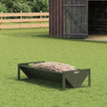 Futtertröge für Nutztiere Olive Grün 108 x 50 x 28 cm