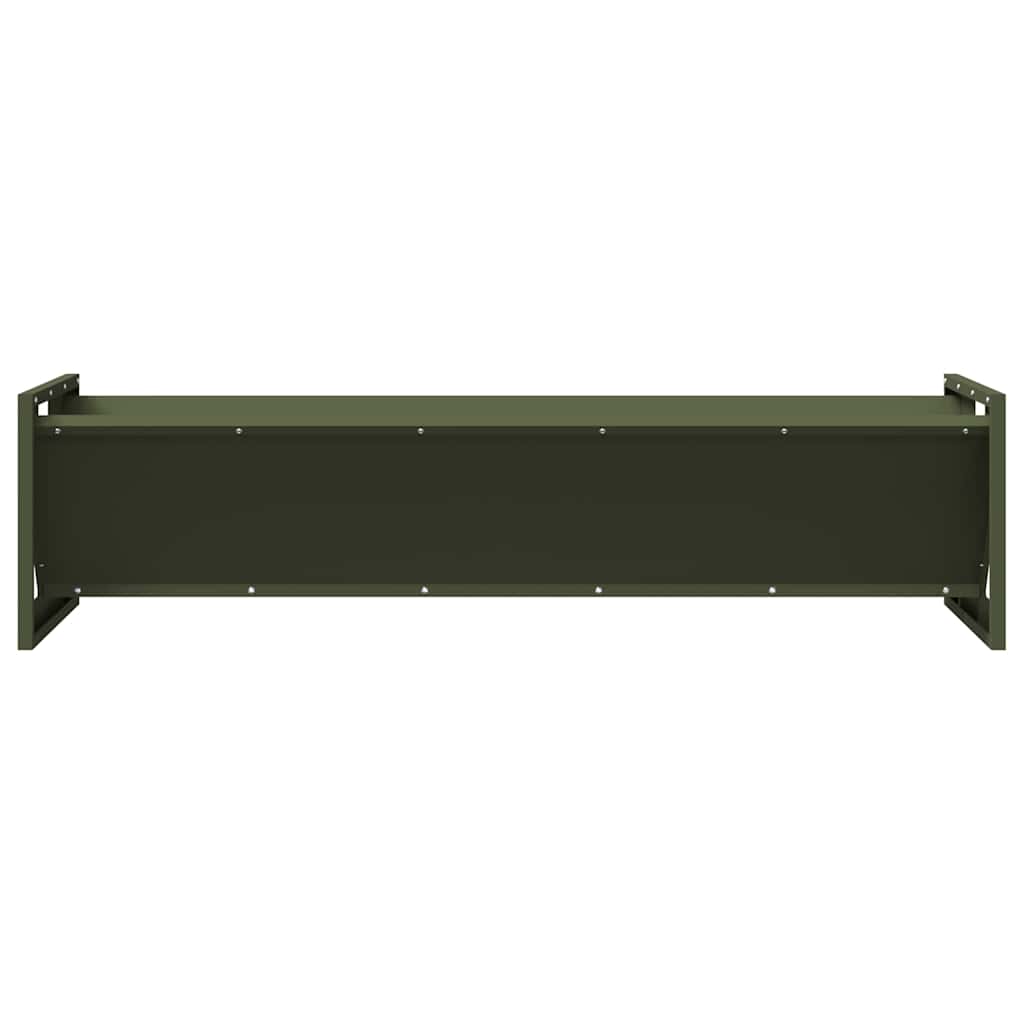 Futtertröge für Nutztiere Olive Grün 108 x 50 x 28 cm