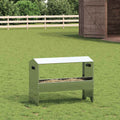 Futtertröge für Nutztiere Silber 79 x 35 x 62 cm