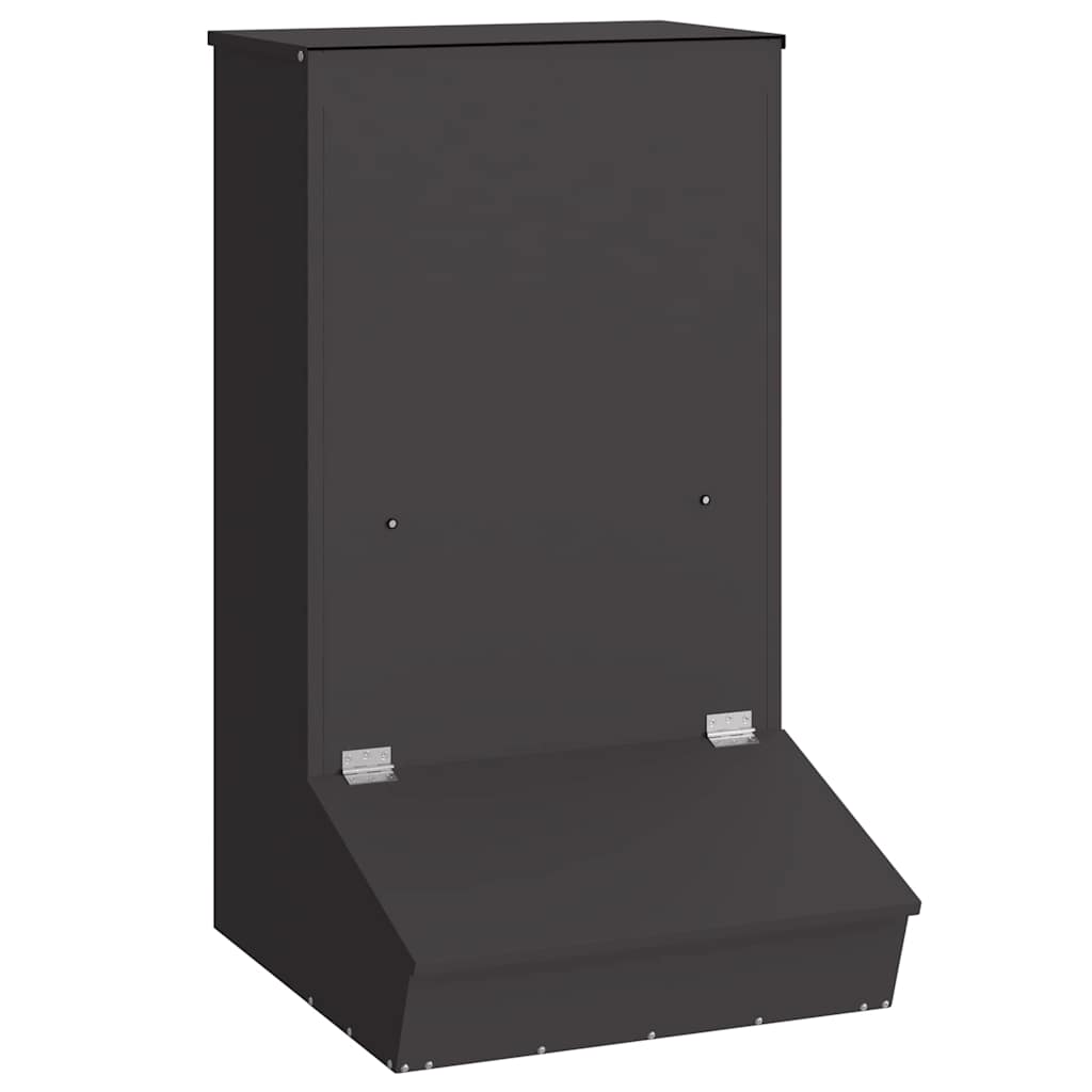 Schweinfutterspender Schwarz 55 x 51 x 91,5 cm