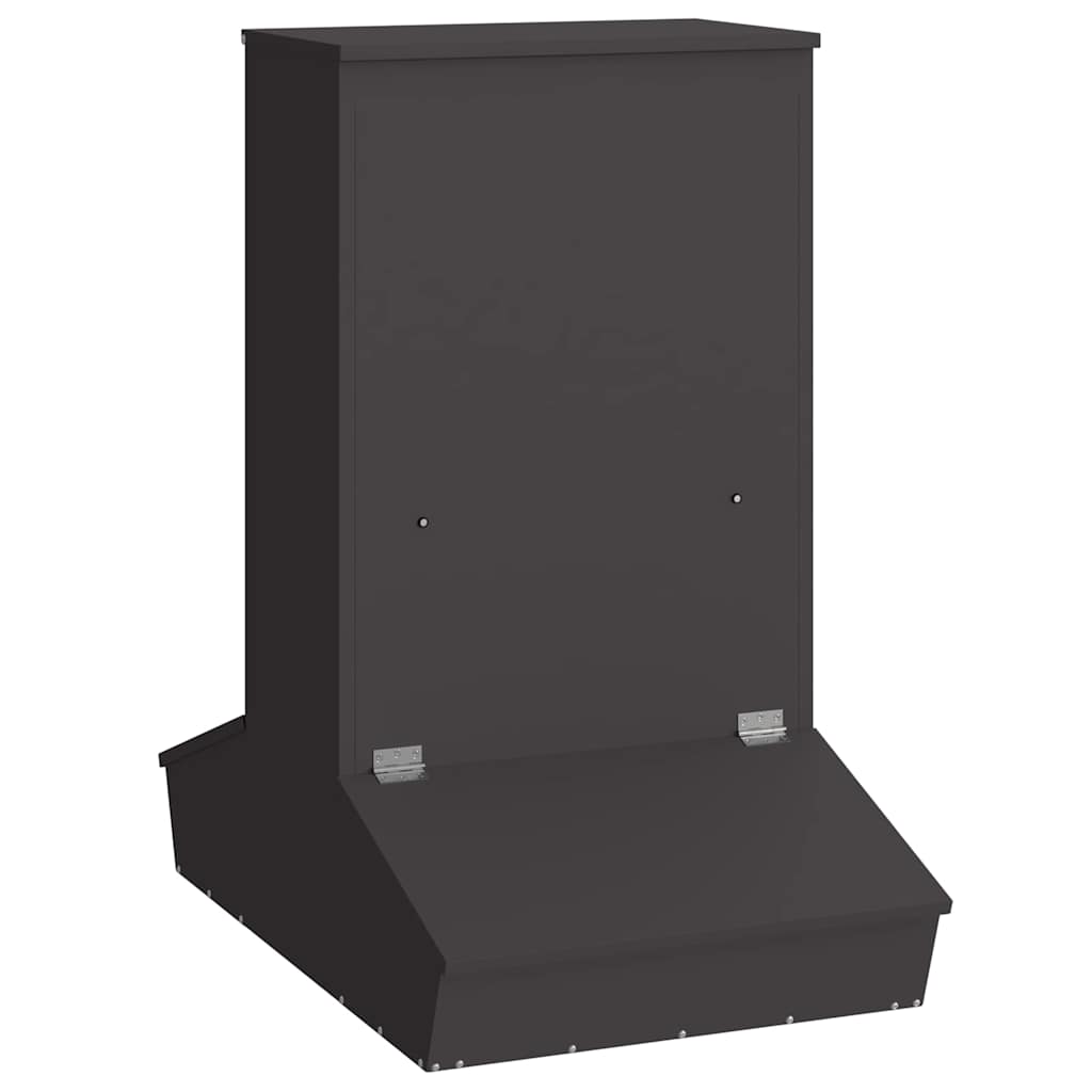 Schweinfutterspender Schwarz 82 x 51 x 91,5 cm