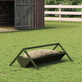 Futtertröge für Nutztiere Olive Grün 111 x 76 x 38 cm