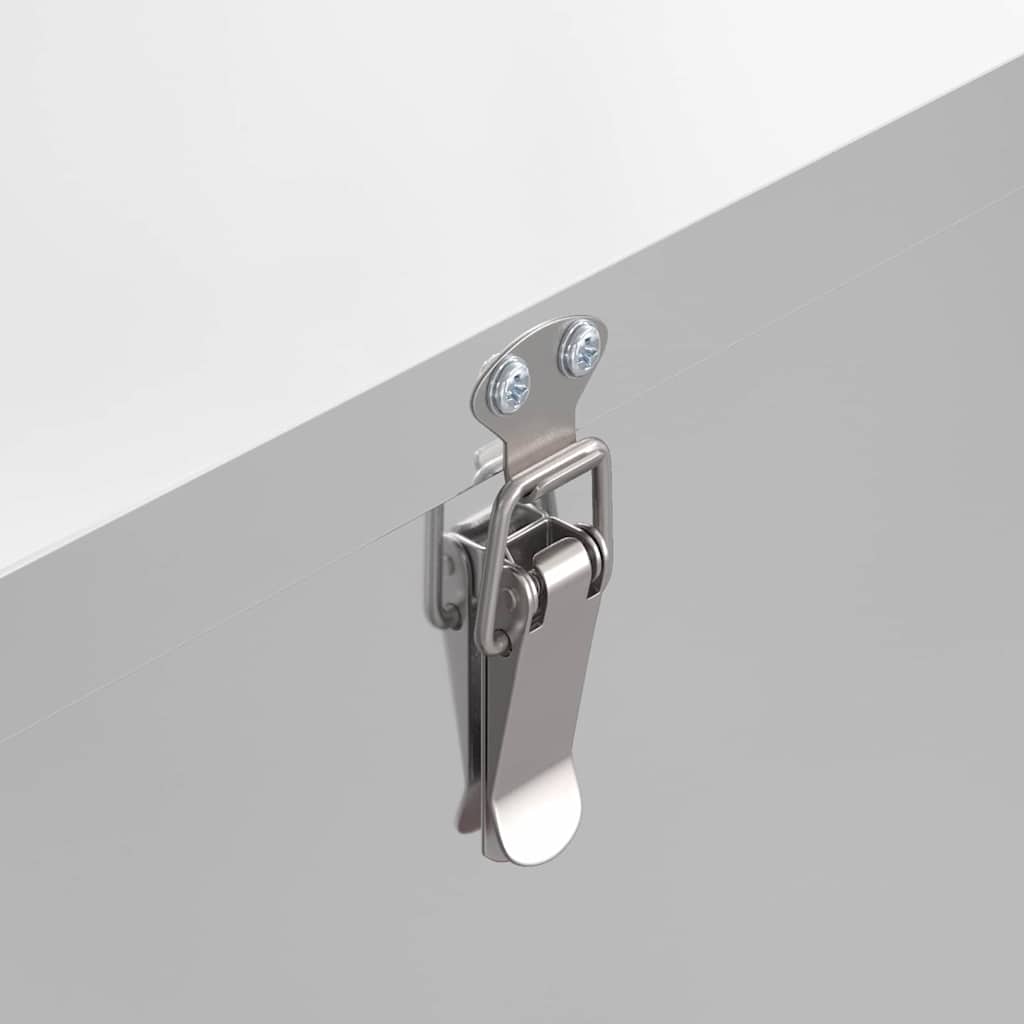 Hühnerfütterer 2 pcs Silber 40,5 x 25 x 38 cm Verzinkter Stahl