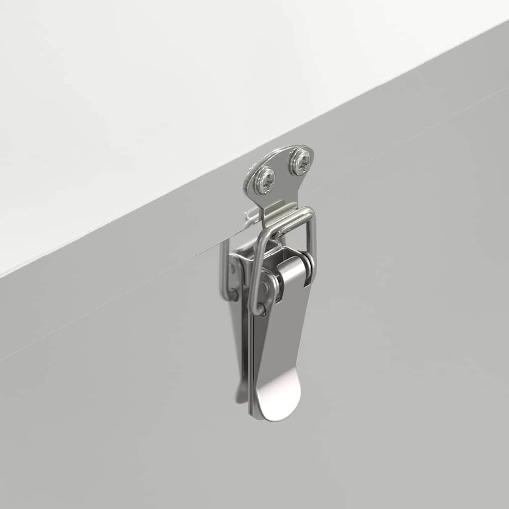 Hühnerfütterer 2 pcs Silber 32,5 x 20,5 x 43 cm