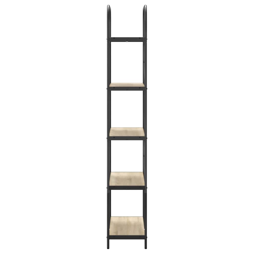 Bücherregal Sonoma-Eiche 80 x 30 x 183 cm Holzwerkstoff