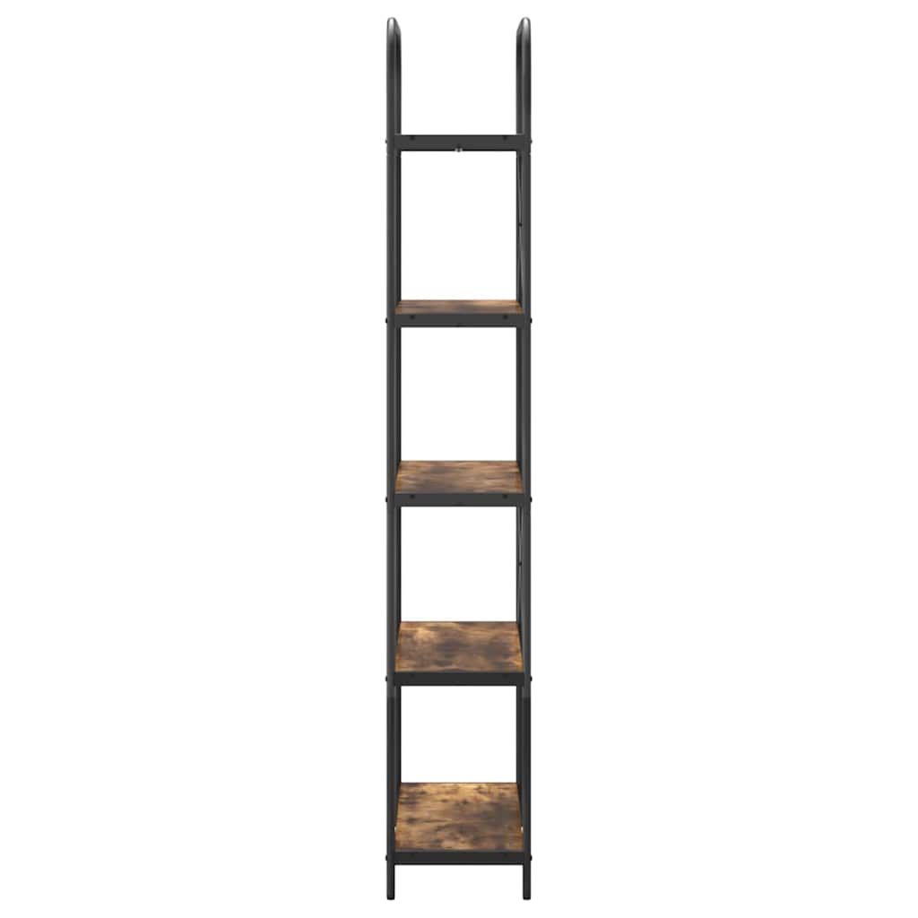 Bücherregal Geräucherte Eiche 80 x 30 x 183 cm Holzwerkstoff