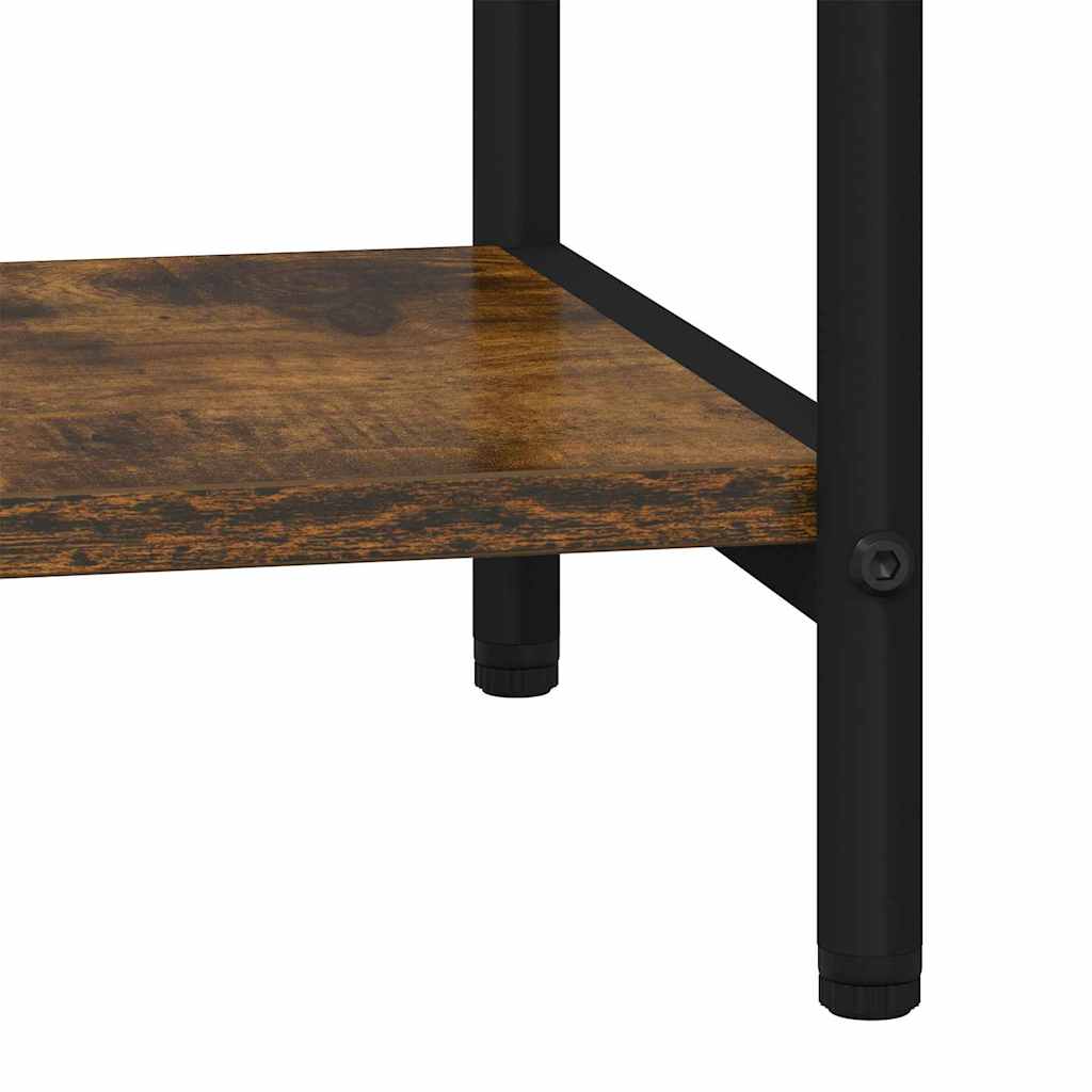 Bücherregal Geräucherte Eiche 80 x 30 x 146 cm Holzwerkstoff